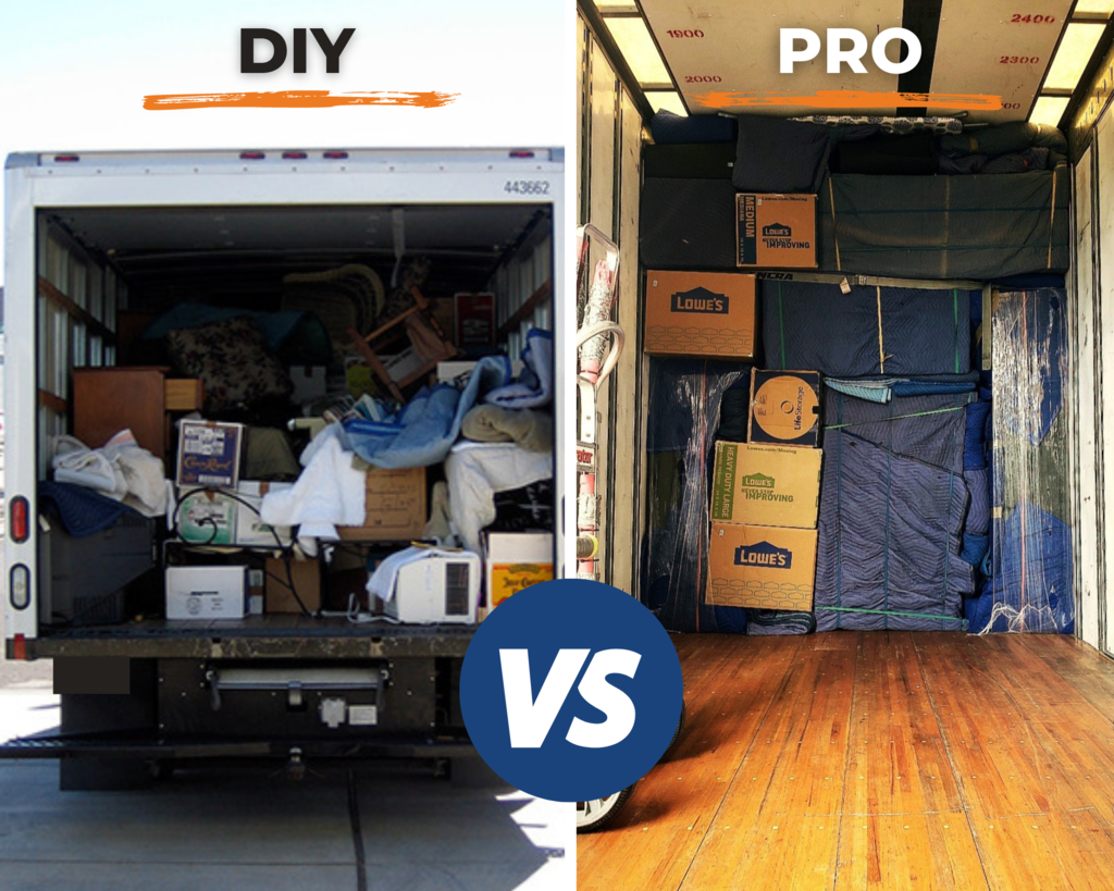 DIY moving vs Professional Moving